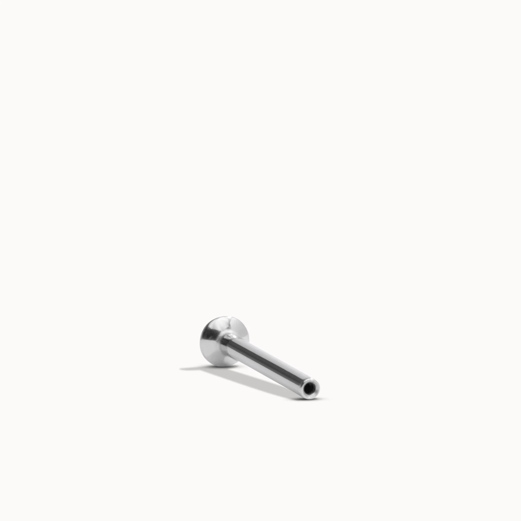 14k Diamond Flower Flat Back Stud - Image 3