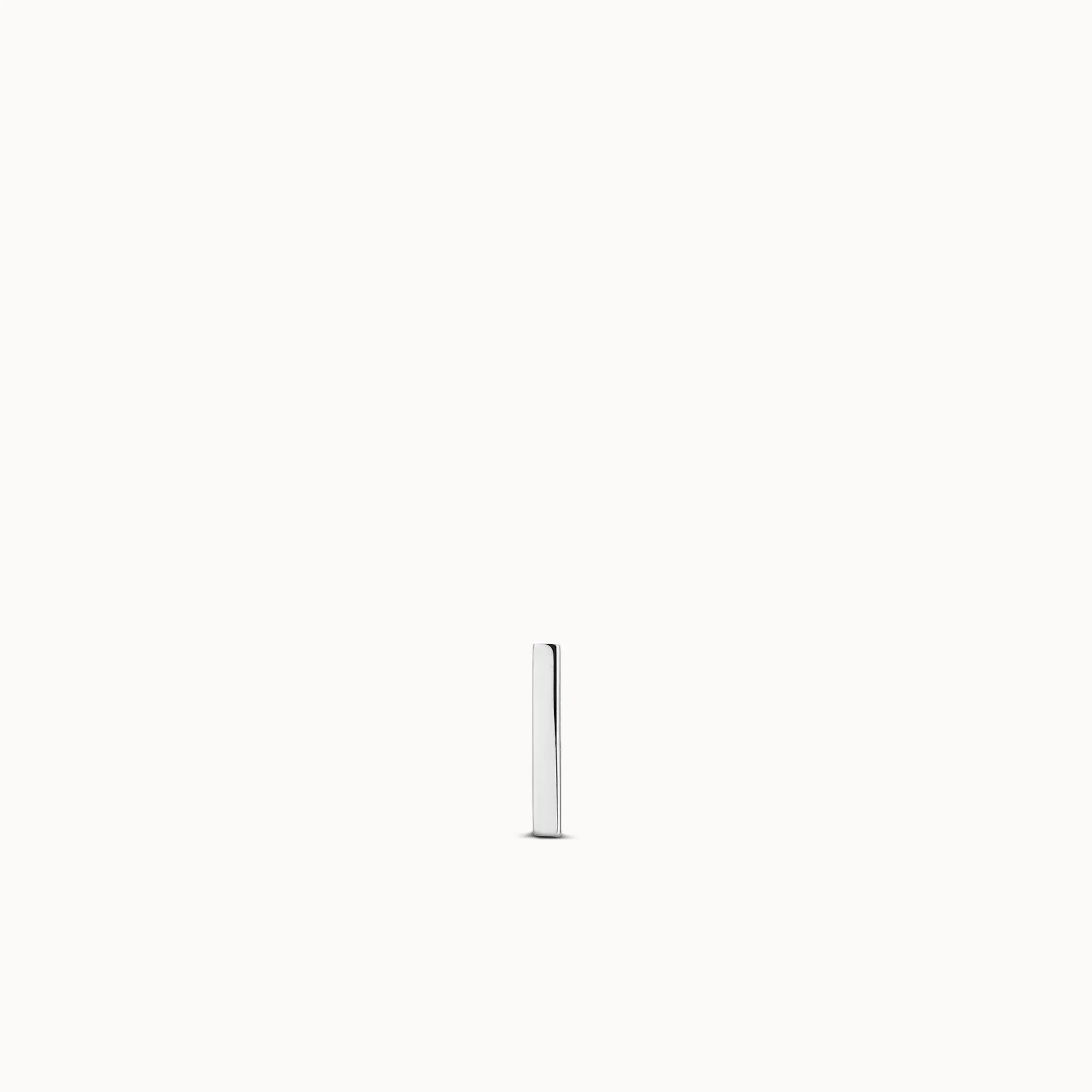 14k Flat Back Bar Stud - Image 2