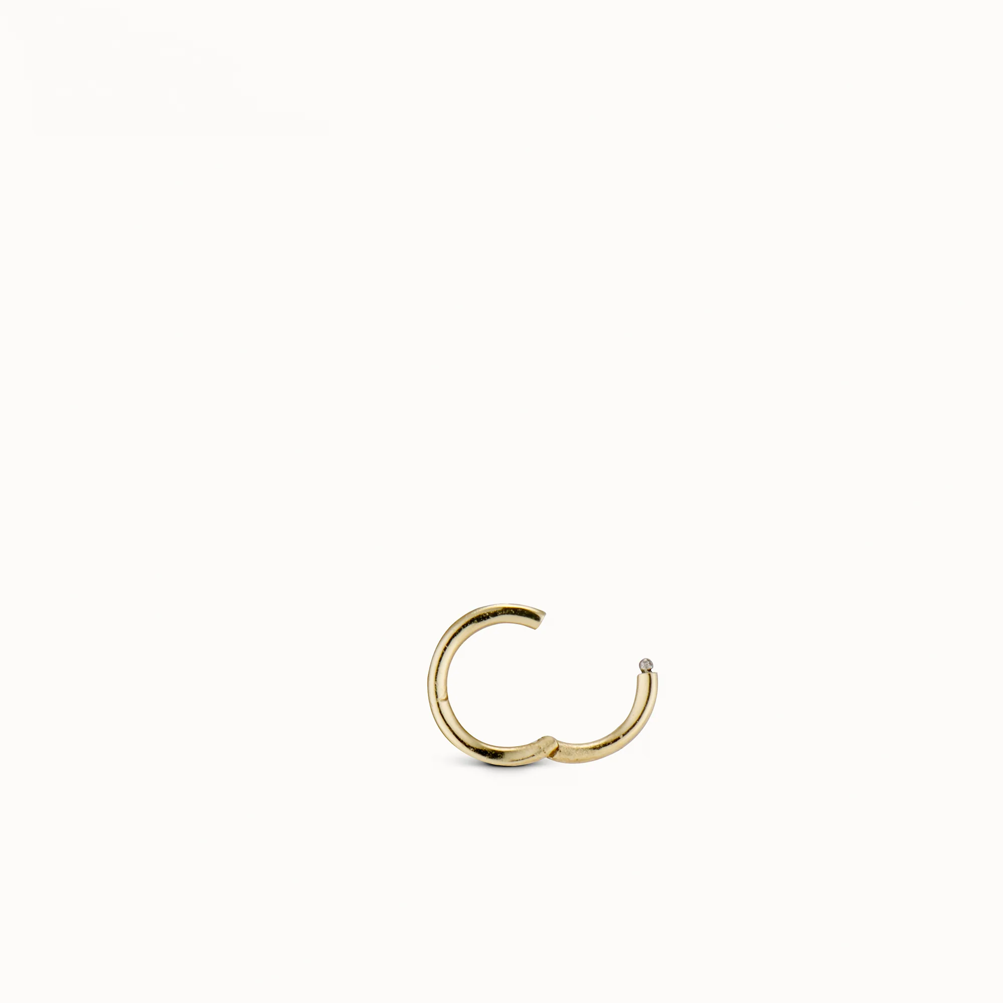 24k Endless Hoop 8mm - Image 6