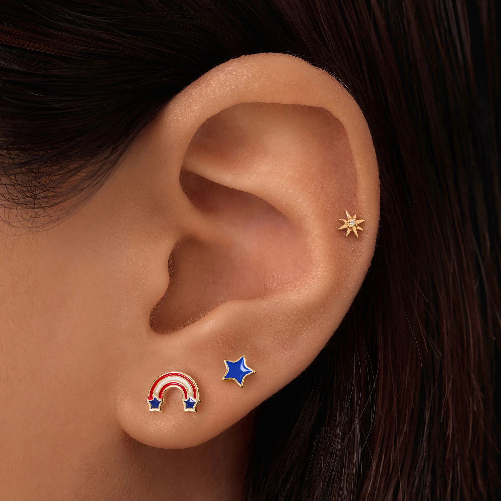 Stars & Stripes Studs Set - Image 2